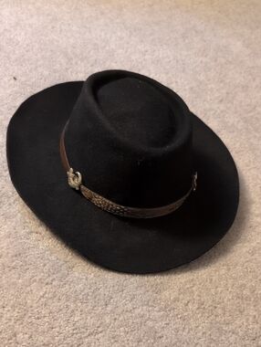 BRONER Western Wool Flat Brim